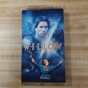 Willow 1988 VHS Ron Howard Warwick Davis Val Kilmer George Lucas Fantasy Cult